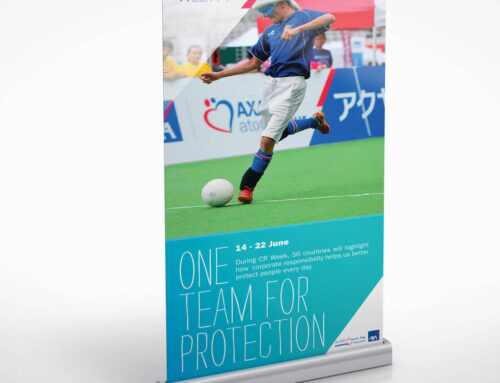 AXA is the best Travel Insurance in the UAE- Roll-up Banners